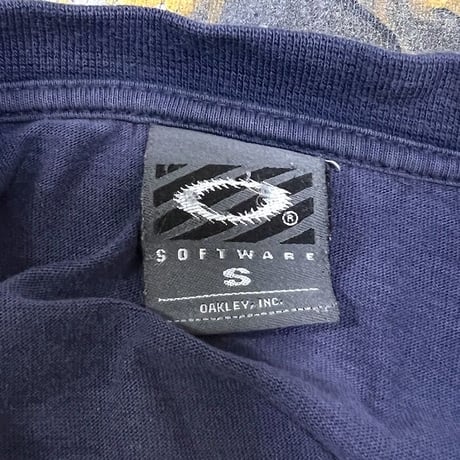 【USED】90'S-00'S OAKLEY SOFTWARE PREDATOR T-SHIRT SIZE:S