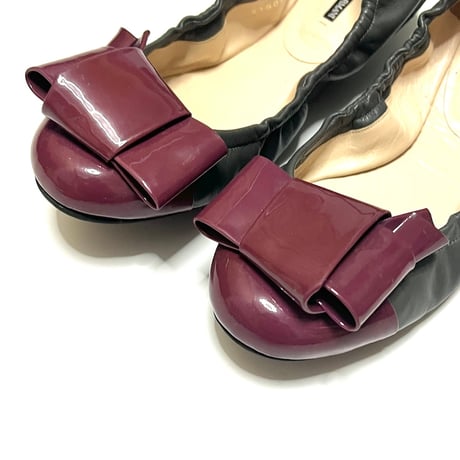 【USED】00's GIORGIO ARMANI BALLET SHOES