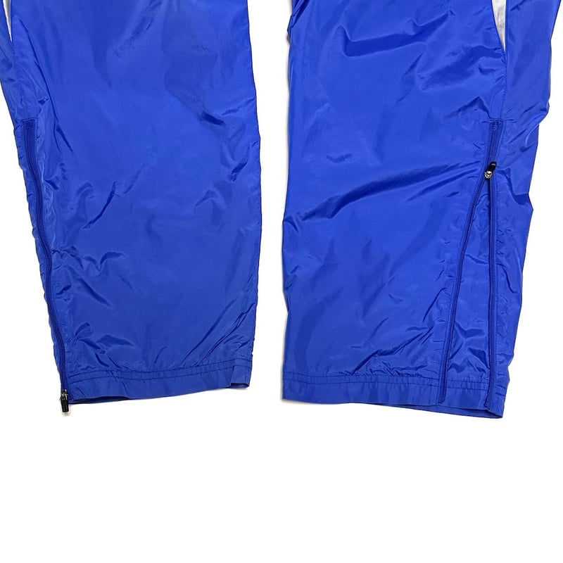 USED】00's UMBRO England Nylon Track Pants Blue