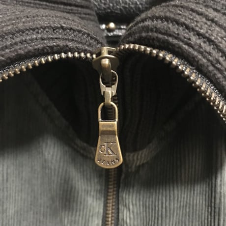 【USED】90'S  CK CALVIN KLEIN JEANS CORDUROY  BOBMER COAT