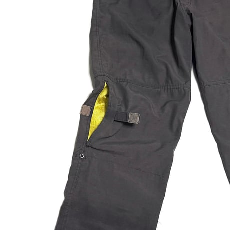 【USED】90's-00's STUSSY Ventilation Utility Pants Gray