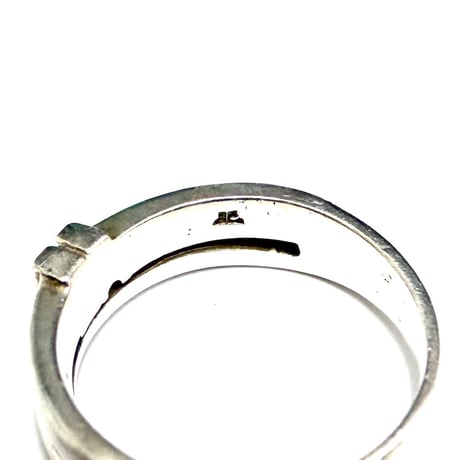 【USED】Vintage Courrèges SV950 High-Purity Silver Minimalist Band Ring