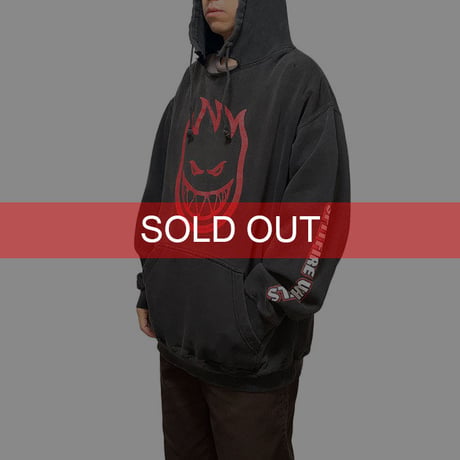 【USED】90'S-00'S SPITFIRE WHELLS DAMAGED PARKA