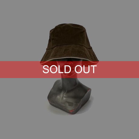 【USED】00'S CORDUROY BACKET HAT
