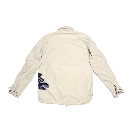 【USED】Early 00's Maharishi × STASH Graffiti Embroidered Technical Shirt Jacket