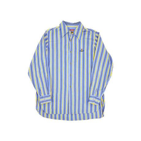 【USED】80'S VIVIENNE WESTWOOD STRIPE SHIRT