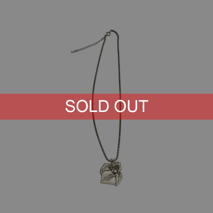 【希少・本物】ALBA ROSA ネックレス 銀 K18 コンビ 箱・袋付き USED】00'S ALBA ROSA HIBISCUS NECKLACE SILVER92