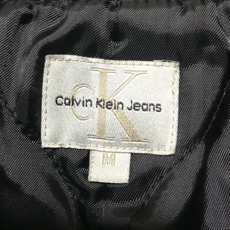 【USED】90'S  CK CALVIN KLEIN JEANS CORDUROY  BOBMER COAT