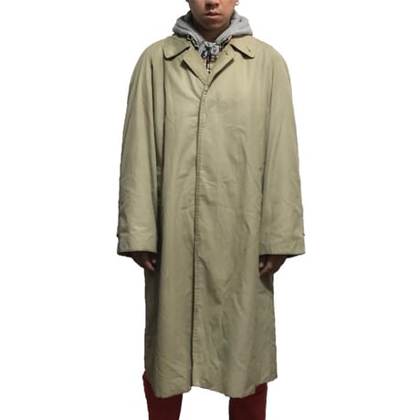 【USED】80'S BURBERRYS STAND FALL COLLAR COAT MADE IN ENGLAND