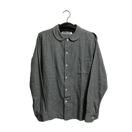【USED】SEDITIONARIES HOUNDSTOOTH PETER PAN SHIRT BY 666