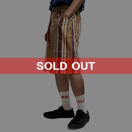 【USED】90'S AIR WALK MULTI STRIPE SHORTS