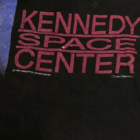 【USED】90'S KENNEDY SPACE CENTER T-SHIRT