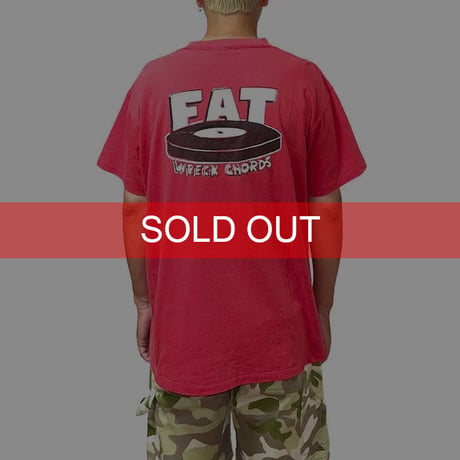 【USED】 90'S FAT WRECK CHORDS T-SHIRT