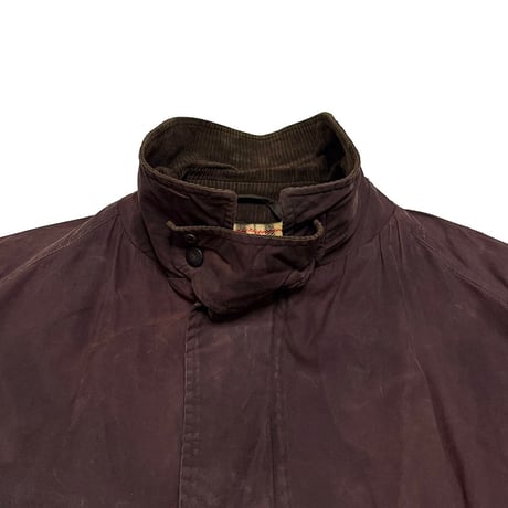 【USED】80's-90's Burberrys WAXED CLOTH LONG COAT
