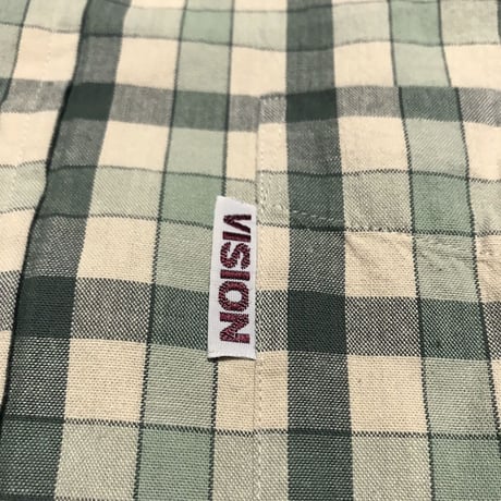 【USED】00'S  VISION CHECK SHIRT