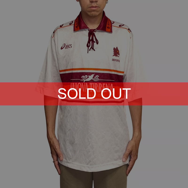 USED】ASICS AS Roma 1994-95 Away Lace-Up Footba