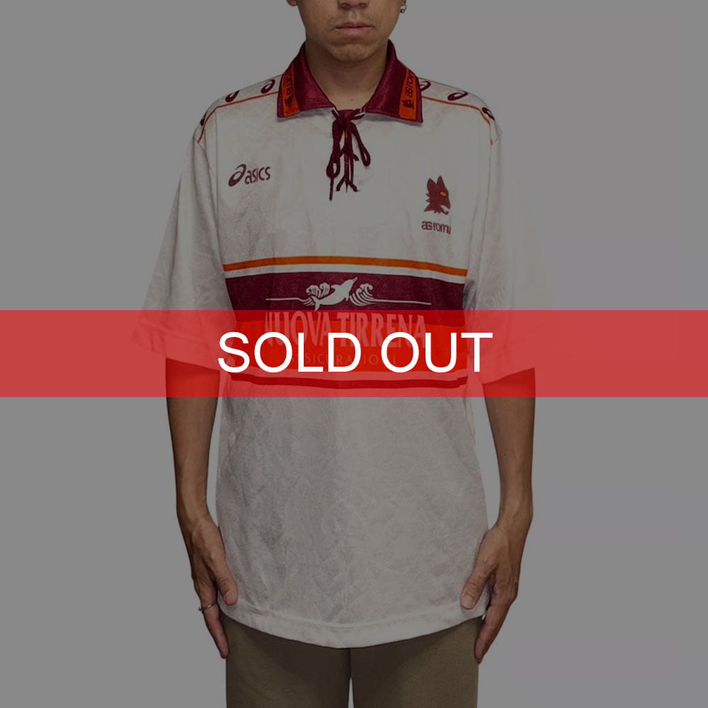 USED】ASICS AS Roma 1994-95 Away Lace-Up Footba