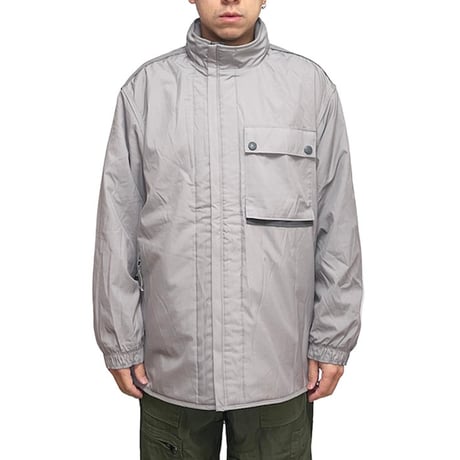 【USED】Early 00's NIKE SINGLE FLAP POCKET JACKET LIGHT GRAY ②