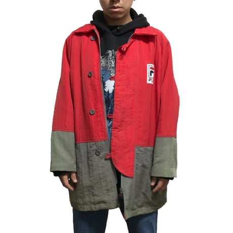 【USED】90'S FILA NYLON COVERALL