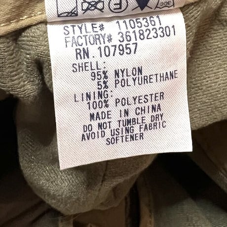 【USED】00'S MONT-BALL NYLON CARGO PANTS