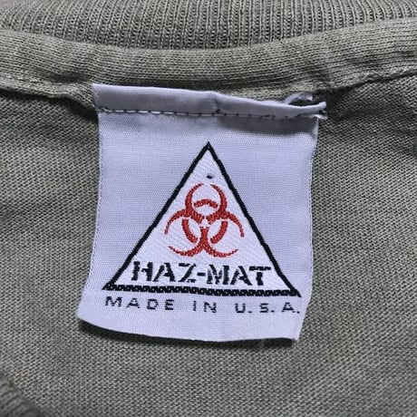 【USED】90'S HAZ-MAT L/S T-SHIRT