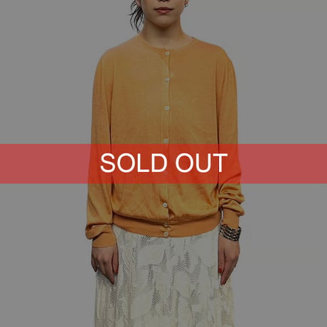 【USED】90's-00's CELINE SILK CARDIGAN