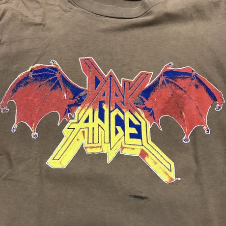 【USED】80'S DARK ANGEL "THE L.A. CAFFEINE MACHINE" T-SHIRT