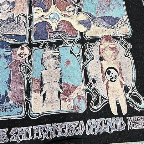 【KONBINI REPRODUCT】WOVEN BLANKET "KSAN SF RADIO POSTER"