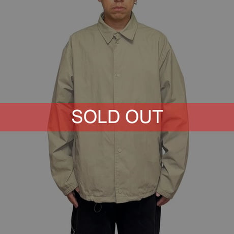 【USED】00's J.CREW COACH JACKET LIGHT BEIGE