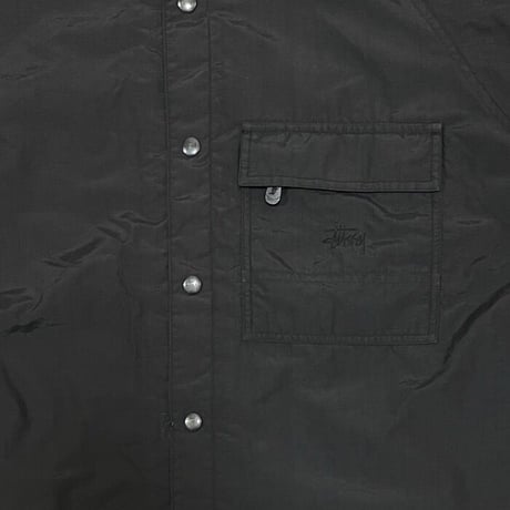 【USED】90'S-00'S STUSSY NYLON SHIRT JACKET