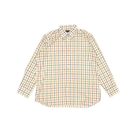 【USED】70's Viyella House LATTICE CHECK SHIRT
