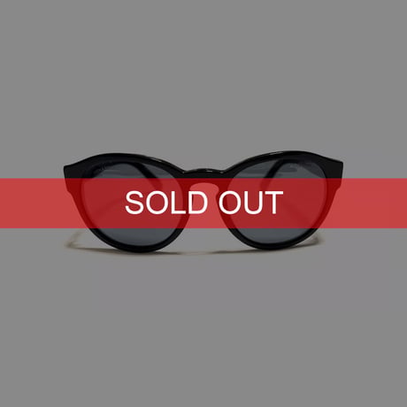 【USED】CHANEL 5359 c.501/26 Black Round Sunglasses w/ Case