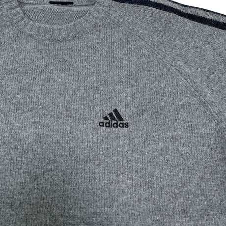 【USED】00'S ADIDAS KNIT SWEATER