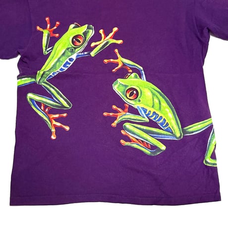 【USED】90's RED-EYED TREE FROGS T-SHIRT