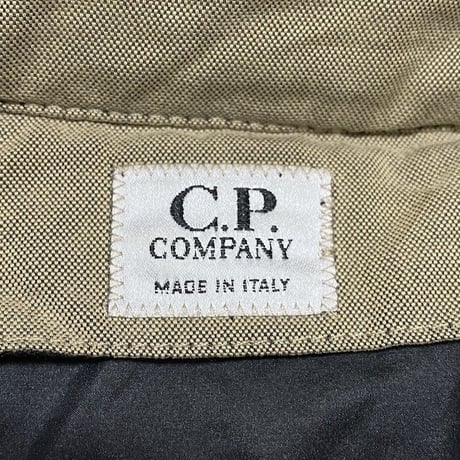 【USED】00'S C.P. COMPANY RUBBER GOGGLE HOOD JACKET