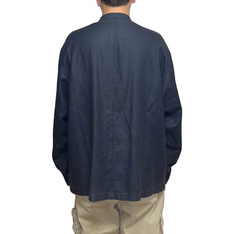 【USED】80's-90's GIORGIO ARMANI ITALIAN LINEN MAO COLOR JACKET