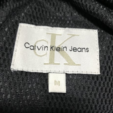 【USED】00'S CK CALVIN KLEIN JEANS NYLON BOMBER ANOLAK
