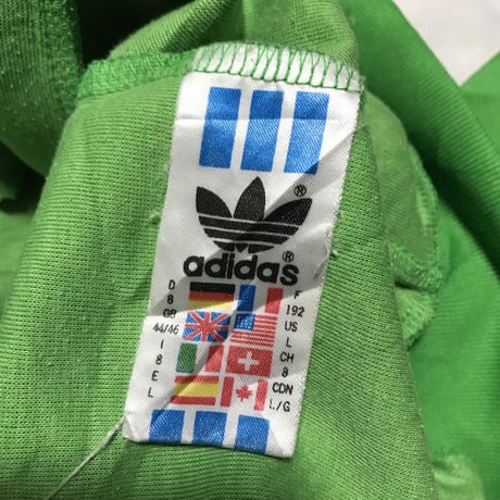 【USED】80'S ADIDAS TRACK JACKET GREEN