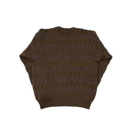 【USED】90'S GIORGIO ARMANI 3D KNIT SWEATER