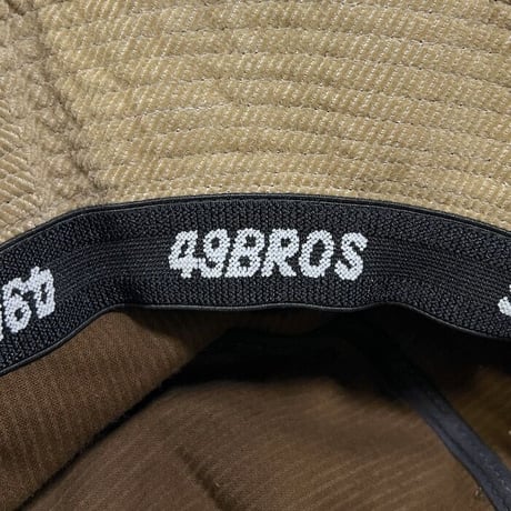 【USED】00'S CORDUROY BACKET HAT