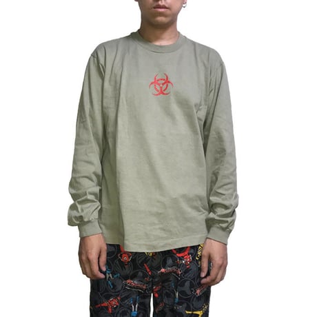 【USED】90'S HAZ-MAT L/S T-SHIRT