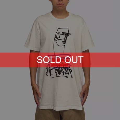 【USED】Supreme × Jean Paul Gaultier 2019SS Face Graphic T-Shirt
