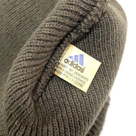 【USED】90'S-00'S ADIDAS LINE KNIT CAP