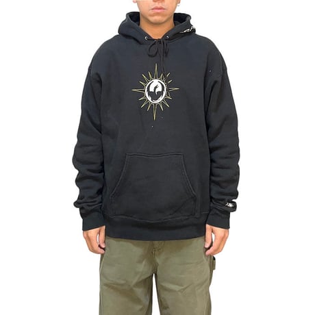【USED】90'S DRAGON SUN LOGO HOODIE