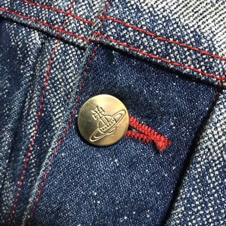 【USED】90'S VIVIENNE WESTWOOD ROLLS-ROYCE DENIM JACKET