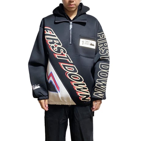 【USED】90'S FIRST DOWN NEOPRENE PULLOVER