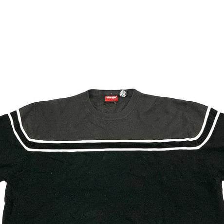 【USED】90'S-00'S WRANGLER HERO LINE DESIGN KNIT SWEATER