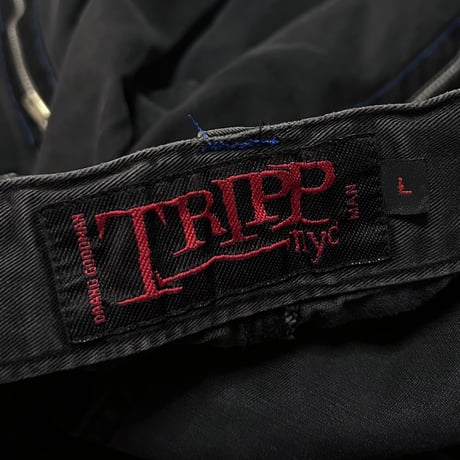 【USED】90's-00's TRIPP nyc BONDAGE BAGGY SHORTS