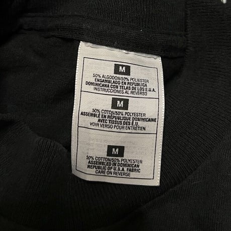 【USED】90'S 6CATS T-SHIRT BLACK