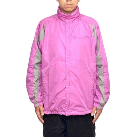 【USED】00's NIKE CLIMA-FIT Zip-Up Nylon Jacket Pink
